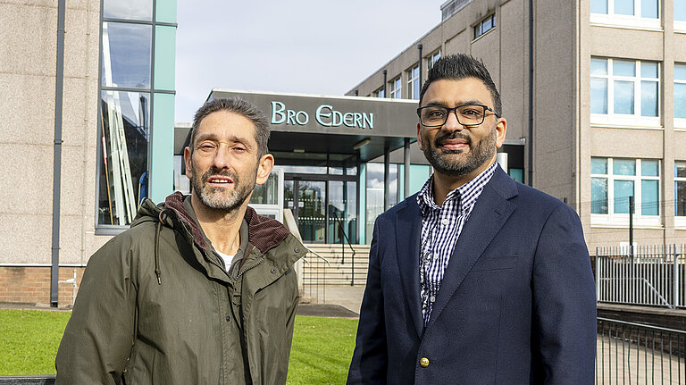 Rodney & Imran at Bro Edern