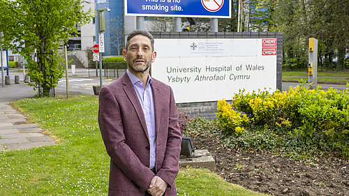 Rodney Berman at University Hospital of Wales